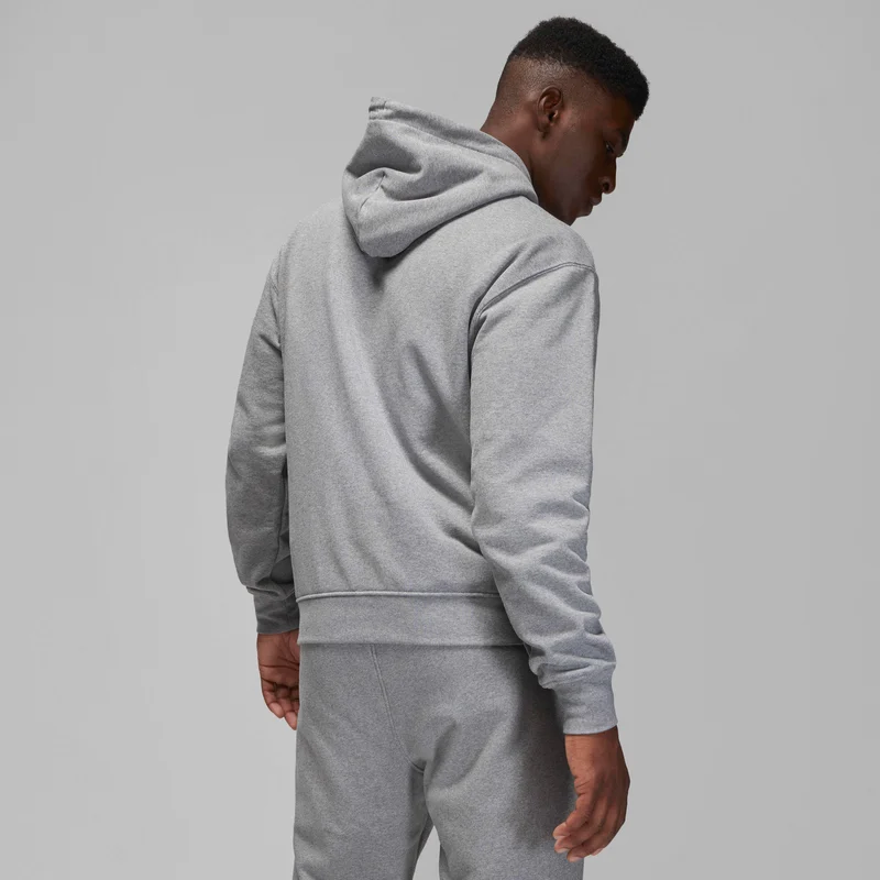 Jordan Grey Men's Flight Fleece Pullover Hoodie for Men | Best Price UAE